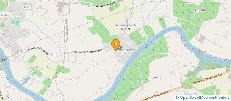 localisation de l'entreprise BAM OCCITANIE  FONGRAVE