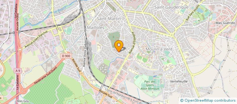 localisation de l'entreprise BAM PARTICIPATION à PERPIGNAN