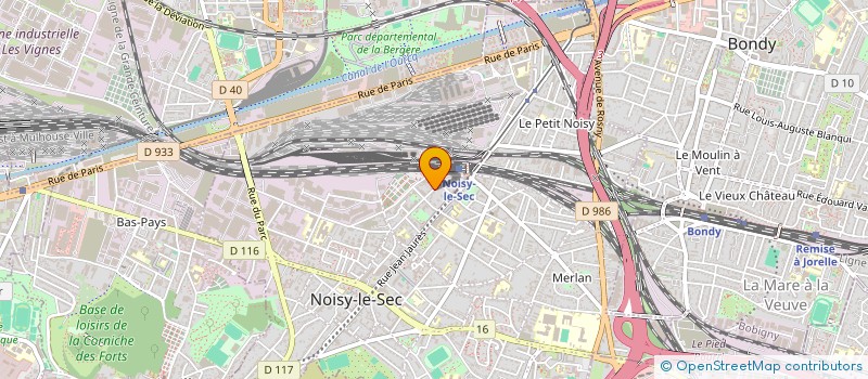 localisation de l'entreprise BAM'S DISTRIBUTION à NOISY-LE-SEC