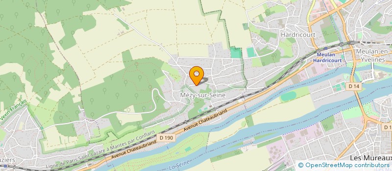 localisation de l'entreprise BAM-VERNOUILLET  MEZY-SUR-SEINE