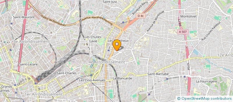 localisation de l'entreprise BAM13 à MARSEILLE
