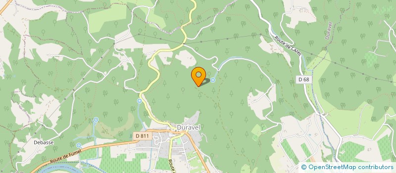 localisation de l'entreprise BAMA  DURAVEL