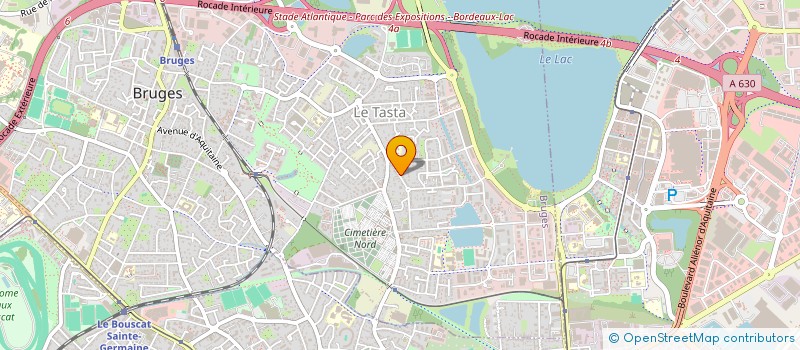 localisation de l'entreprise BAMA  BRUGES