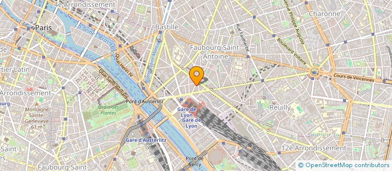 localisation de l'entreprise BAMA ECHA à PARIS