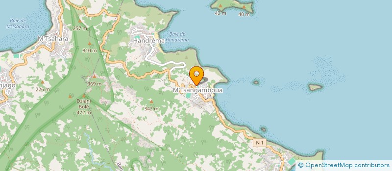 localisation de l'entreprise BAMA SERVICE à BANDRABOUA
