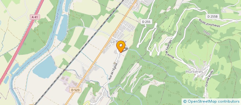 localisation de l'entreprise BAMACC IMMO  LA PIERRE