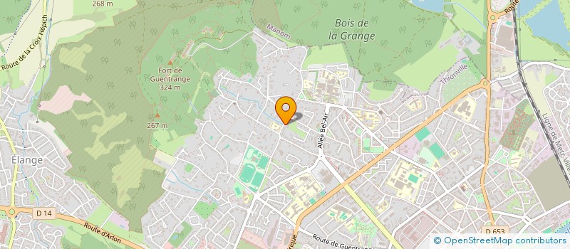 localisation de l'entreprise BAMAE  THIONVILLE