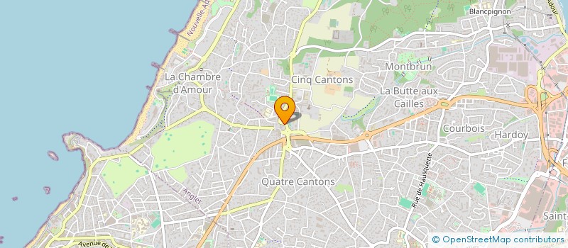 localisation de l'entreprise BAMAS à ANGLET