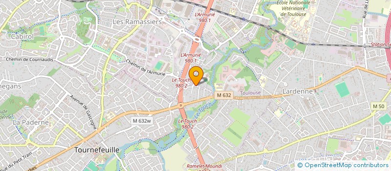 localisation de l'entreprise BAMB à TOULOUSE