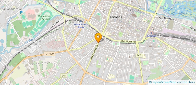 localisation de l'entreprise BAMBA MYRIAM  AMIENS