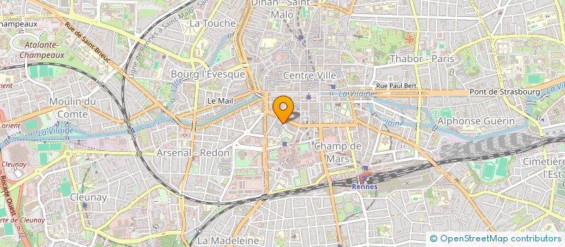 localisation de l'entreprise BAMBARA I  RENNES