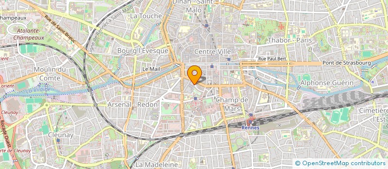 localisation de l'entreprise BAMBARA III  RENNES