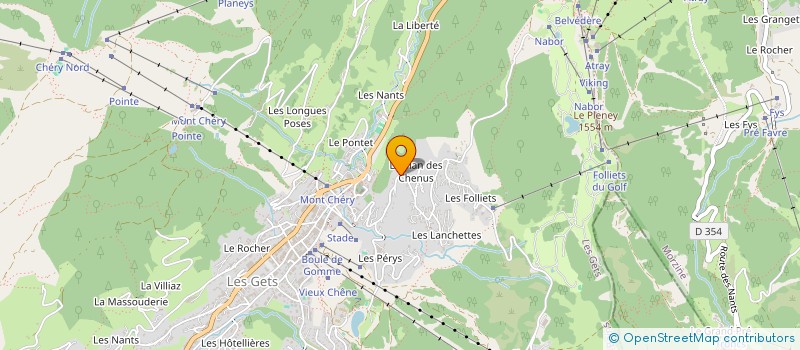 localisation de l'entreprise BAMBI  LES GETS