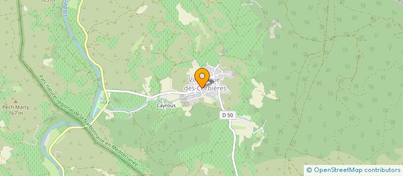 localisation de l'entreprise BAMBI  VILLESEQUE-DES-CORBIERES