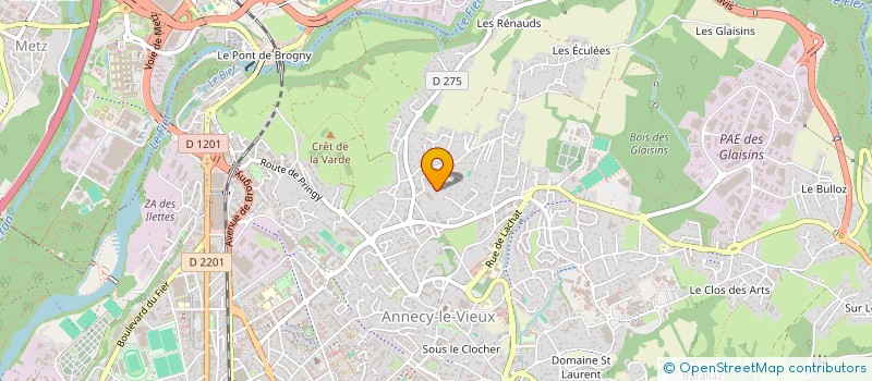 localisation de l'entreprise BAMBIM à ANNECY