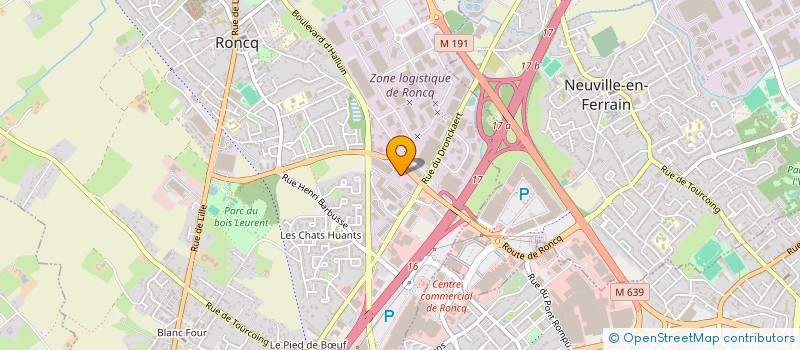 localisation de l'entreprise BAMBIMMO à RONCQ