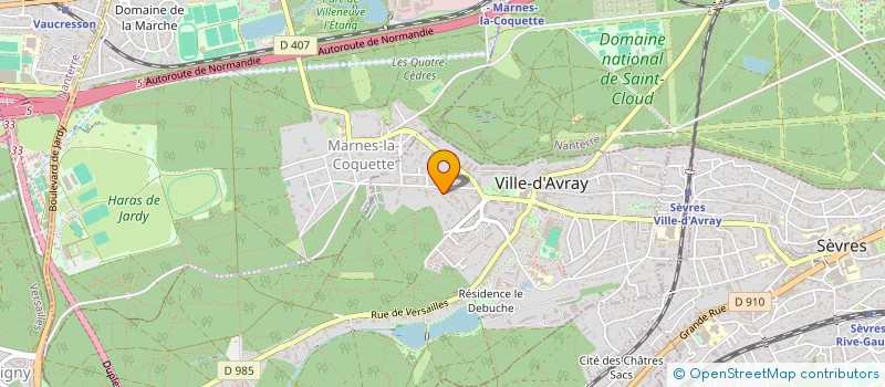 localisation de l'entreprise BAMBIMOUNE  VILLE-D'AVRAY