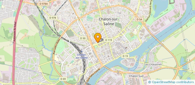 localisation de l'entreprise BAMBIN'HOME à CHALON-SUR-SAONE