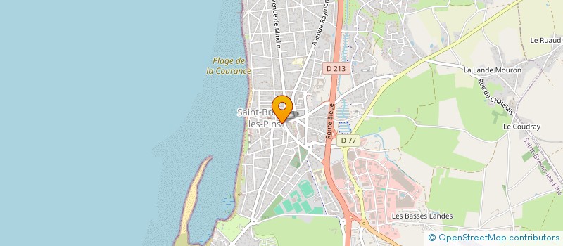 localisation de l'entreprise BAMBINO à SAINT-BREVIN-LES-PINS