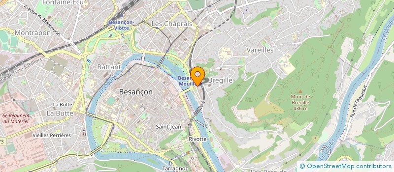 localisation de l'entreprise BAMBIX  BESANCON