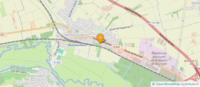 localisation de l'entreprise BAMBIX  MOMMENHEIM