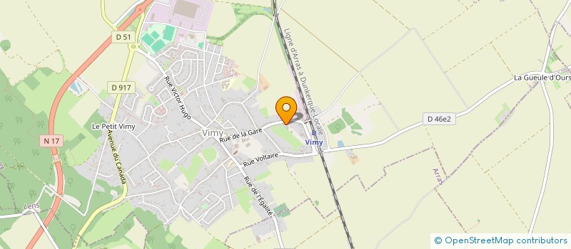 localisation de l'entreprise BAMBO à VIMY