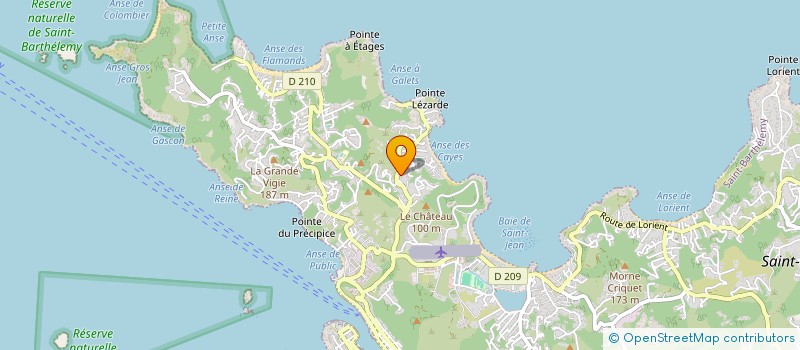 localisation de l'entreprise BAMBOO à SAINT BARTHELEMY