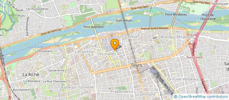 localisation de l'entreprise BAMBOO à TOURS