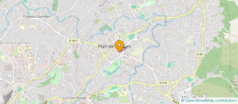 localisation de l'entreprise BAMBOO à PLAN-DE-CUQUES