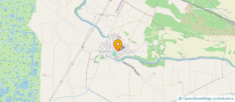 localisation de l'entreprise BAMBOO CORPUS SPIRITUS MOVIMENTUM  CAPESTANG