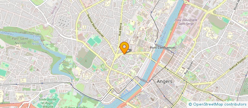 localisation de l'entreprise BAMBOO INVEST  ANGERS