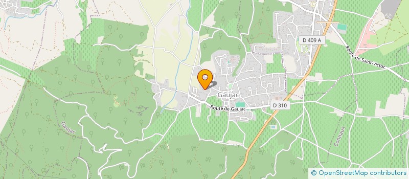 localisation de l'entreprise BAMBOOHOPE  GAUJAC