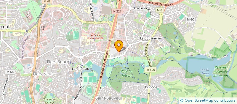 localisation de l'entreprise BAMBOU à VILLENEUVE-D'ASCQ