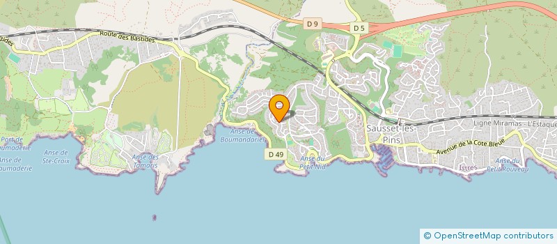 localisation de l'entreprise BAMBOU  SAUSSET-LES-PINS