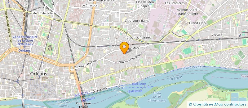 localisation de l'entreprise BAMBOU à ORLEANS