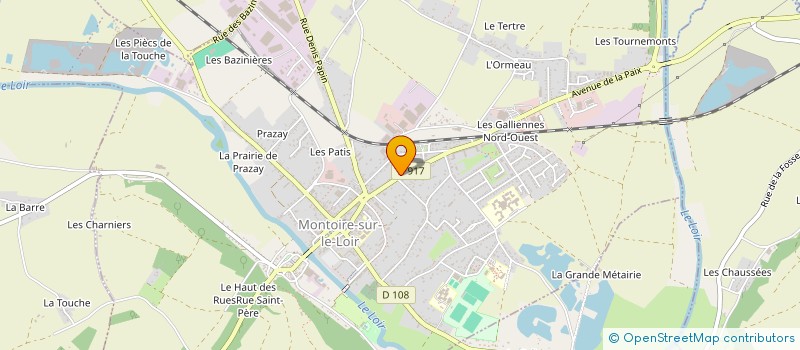 localisation de l'entreprise BAMBOU  MONTOIRE-SUR-LE-LOIR