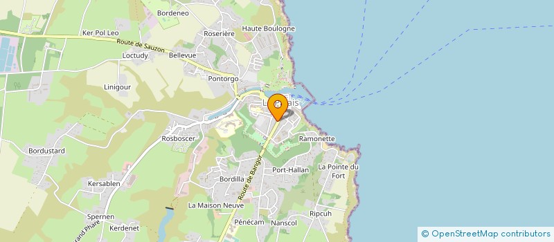 localisation de l'entreprise BAMBOU  LE PALAIS