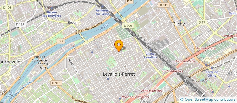 localisation de l'entreprise BAMBOU à LEVALLOIS-PERRET