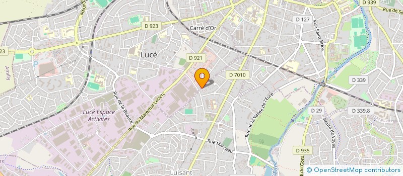 localisation de l'entreprise BAMBOU MDB à LUISANT