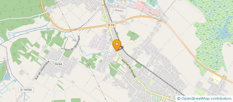 localisation de l'entreprise BAMBOU SARL  ARVERT