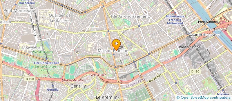 localisation de l'entreprise BAMBOU VERT  PARIS