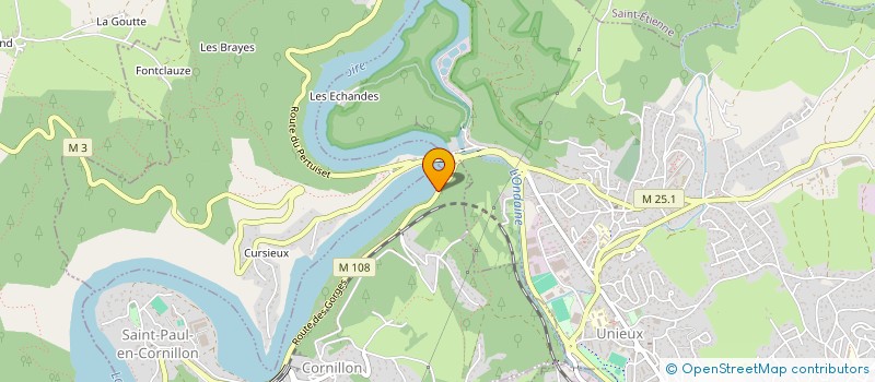 localisation de l'entreprise BAMBU GLISS HEALTH&FUN  SAINT-PAUL-EN-CORNILLON