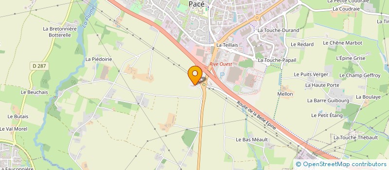 localisation de l'entreprise BAMC à PACE