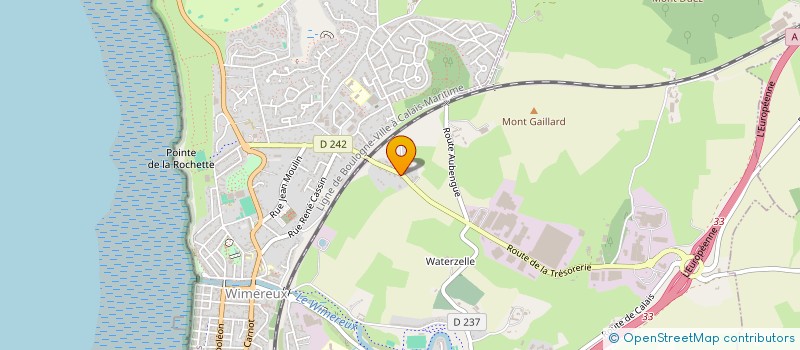 localisation de l'entreprise BAMCO  WIMILLE