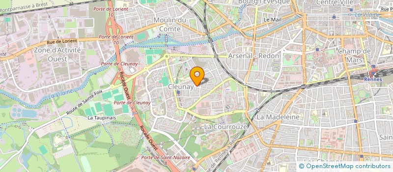 localisation de l'entreprise BAMCO  RENNES