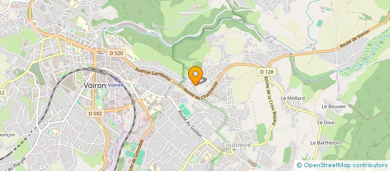 localisation de l'entreprise BAME  COUBLEVIE