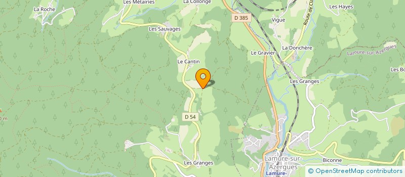 localisation de l'entreprise BAME  SAINT-NIZIER-D'AZERGUES