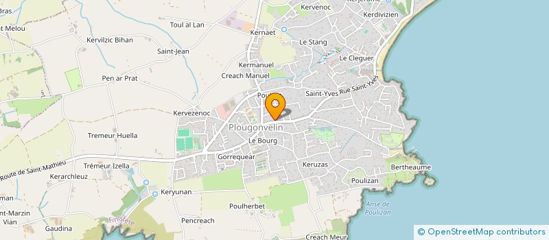 localisation de l'entreprise BAMEA  PLOUGONVELIN