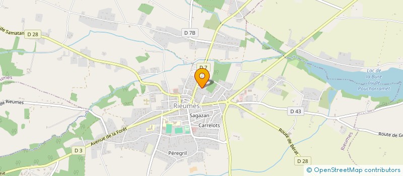 localisation de l'entreprise BAMEGIBE SERVICES MURET à RIEUMES