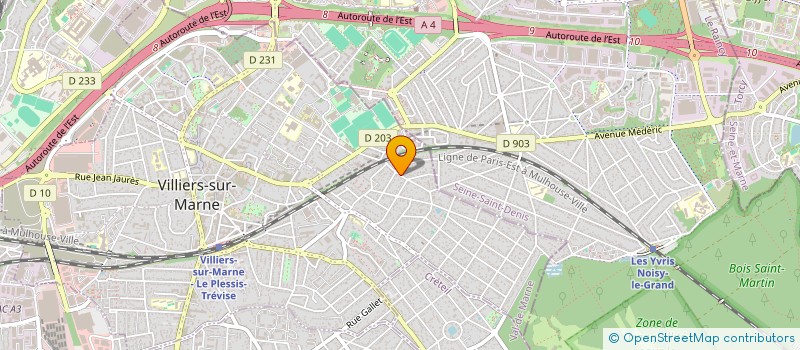 localisation de l'entreprise BAMEL  VILLIERS-SUR-MARNE